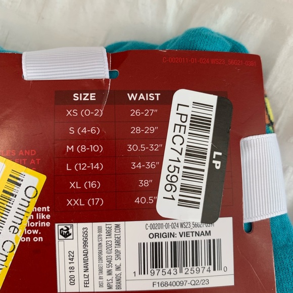 New Wondershop Teal Feliz Navidad Sleep Set - Picture 4 of 7